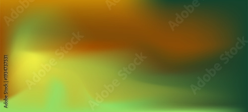 Green and yellow gradient abstract background