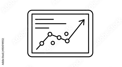 Increasing Business Growth Chart Graph.
