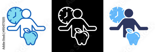 Healthy Habits triplestyle icon