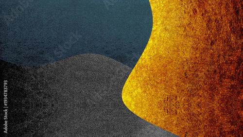 金と青の背景デザイン