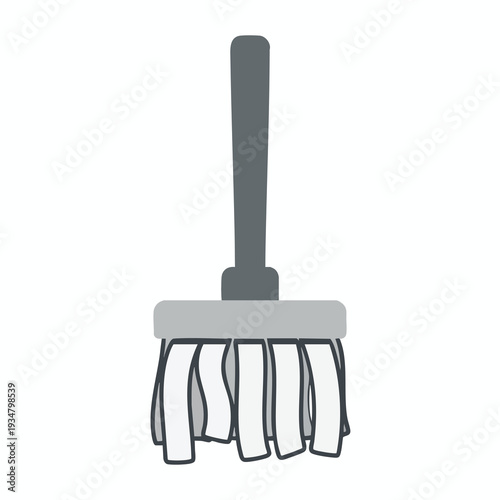 Cleaning brush with soft bristles for home and commercial use