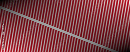 Vertical red and white stripes background. Seamless and repeating pattern.