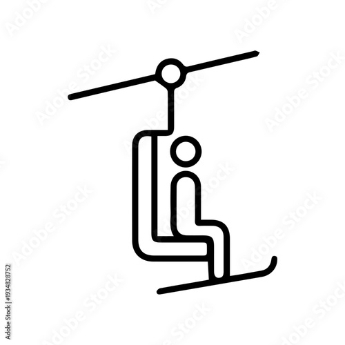 Ski Lift Icon