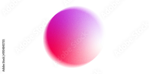 Set color circle gradient noise gradation. Abstract colorful watercolor blur mesh on isolated transparent background. Circle shape png. Gradient aura, grain neon blob noise effect vector illustration.