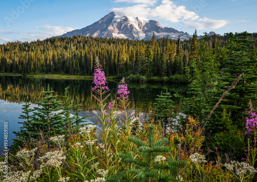lake in the mountains