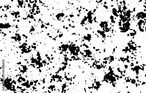 無機質な黒い飛沫の抽象テクスチャ