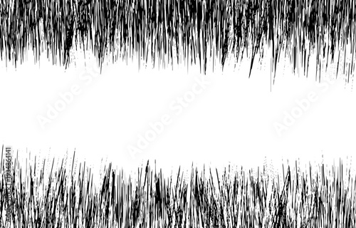 迫力のある上下集中線・スピード線フレーム背景