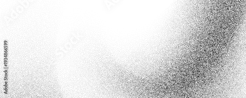 Grainy fading sand swirl texture. Grunge grain noise speckle wallpaper for banner, poster, brochure. Grit twirl bg with specks, particles and granules. Vector subtle dotted curved gradient background