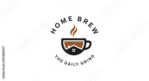 Coffee Cup Logo Design Element.