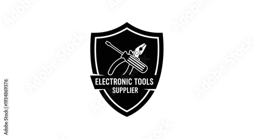 Electronic Tools Supplier Logo Design.