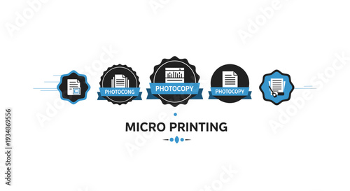 Micro Printing Technology and Security Features.