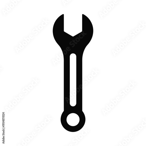 Modern adjustable wrench for versatile tool needs