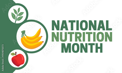 National Nutrition Month for better nutrition