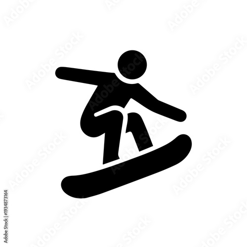 Snowboard Jump Trick