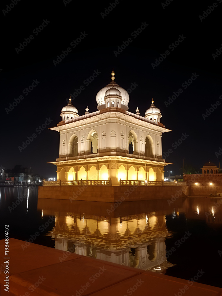 Fototapeta premium Indian landmark Gadi Sagar in Rajasthan