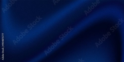 Black dark gray blue abstract elegant background. Drapery. Curtain. Fabric material. Soft folds. Wave stripe line. Gradient. Empty space. Design. Template.