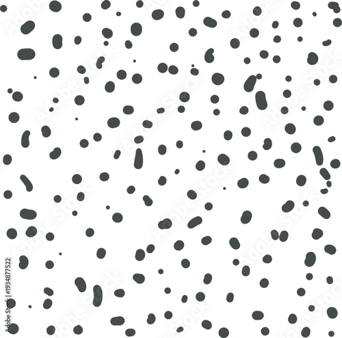 Dots, spots and ink drops create an abstract background.