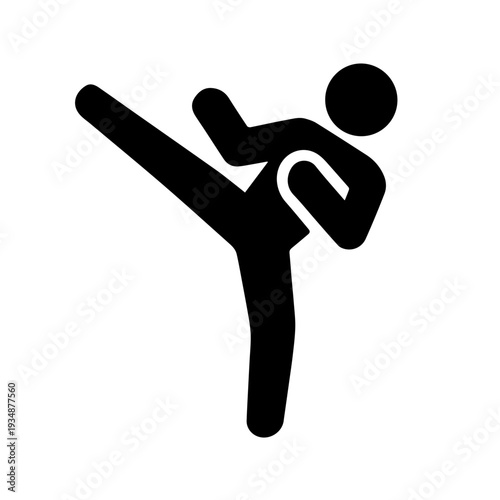 Martial Arts High Kick