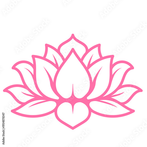 Lotus flower icon