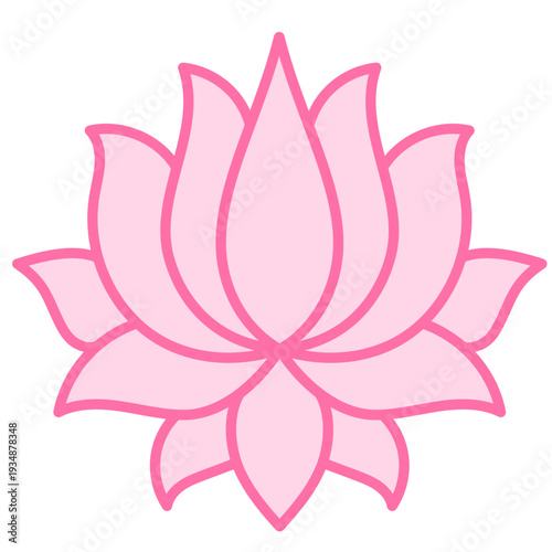 Lotus flower icon