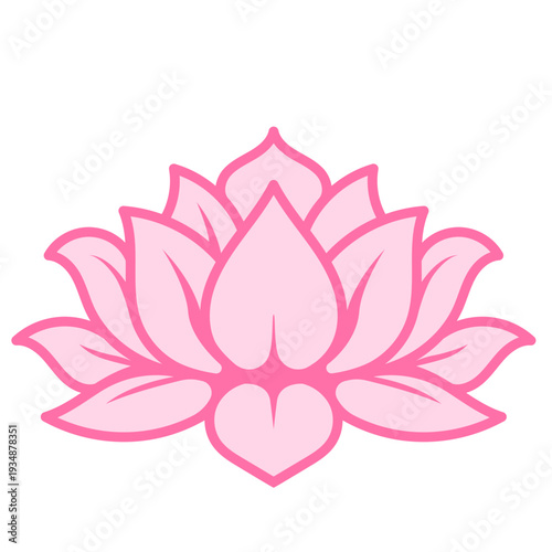 Lotus flower icon