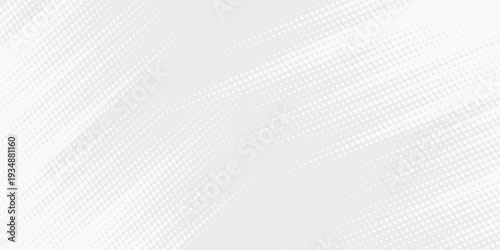 Dot white gray wave light technology texture background. Abstract big data digital concept.