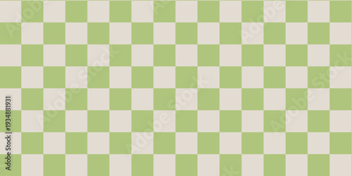 Abstract vector seamless pattern with distorted cage in y2k style. Twisted checkered funky background. 90s, 00s aesthetic. Retro wavy psychedelic checkerboard