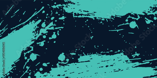 Minimal Abstract turquoise Grunge Scratch Background Template.