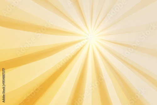 Abstract warm-toned illustration of light radiating outwards from a central bright source