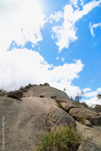 The Pyramid track in Girraween National Park, Queensland, Australia.