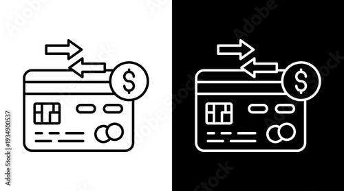 Transfer  White Icon Set Design