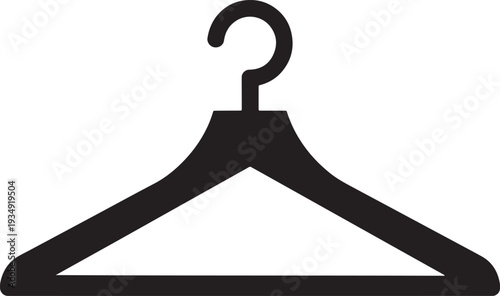 Vector clothes hanger icon