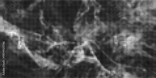 Heart dot background. Hearts comic. Halftone fade border. Pop art halfton. Screentone fading pattern. Cartoon love patern. Faded groovy texture. Fades hearth bg. Effect gradient. Vector illustration