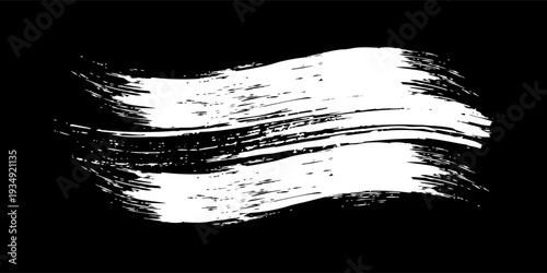 Flowing curves and brush strokes in Japanese style.