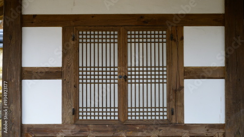 한국 전통 가옥의 창문