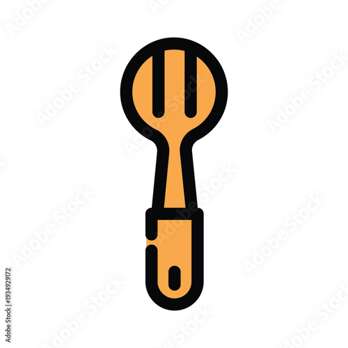 Fork icon design template