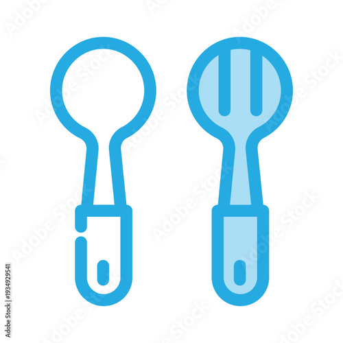 Fork icon design template