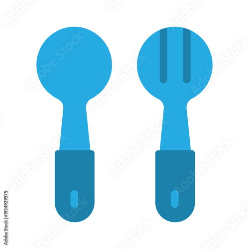 Fork icon design template