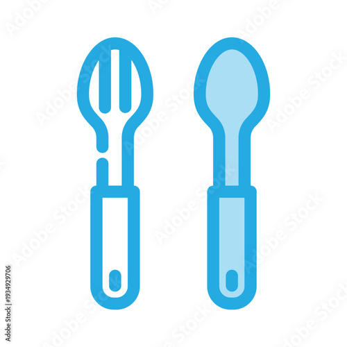 Fork icon design template