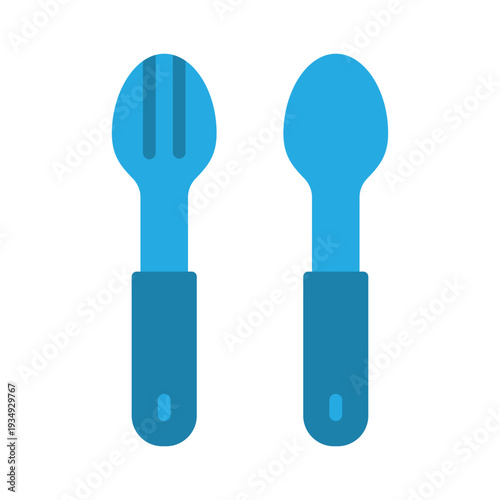 Fork icon design template