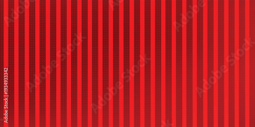 Red Digital Vertical Lines Background with Dotted Pattern