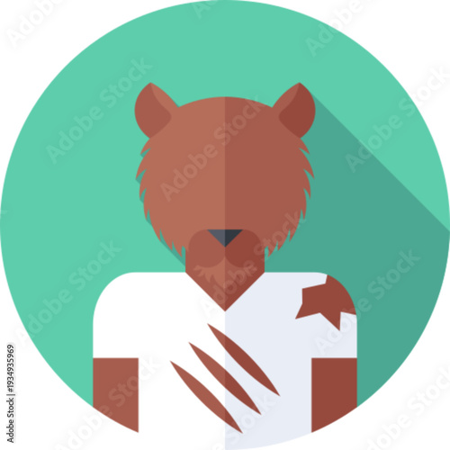 Werewolf Monster Horror Icon