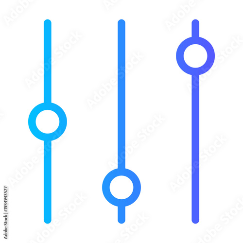 preferences gradient icon