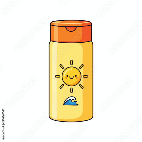 Cartoon Sun Protection Bottle
