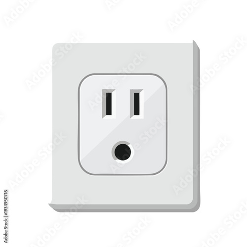 White Electrical Outlet