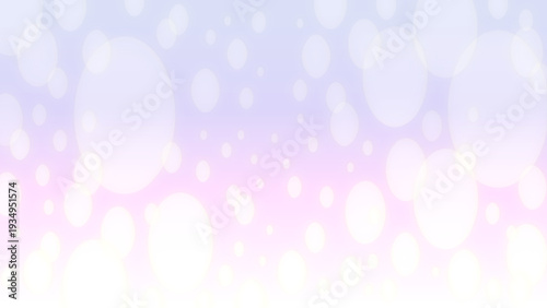 透明感のある玉ボケとパステルグラデーションの背景