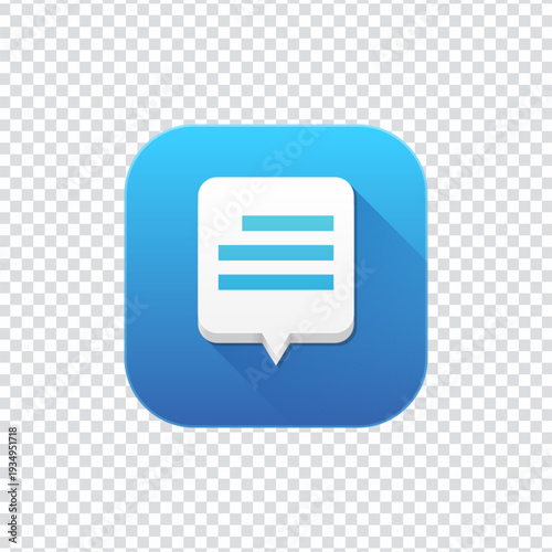 Chat Online Messaging App Icon