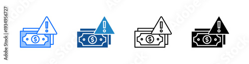 Illegal Multiple Style Icon Set 