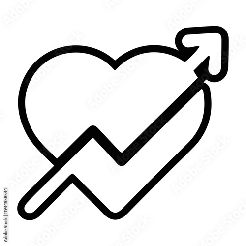 Minimalist line art icon of a hand gently presenting fresh berries or olives, symbolizing sustainable harvest, natural produce, healthy eating, and eco-friendly agriculture