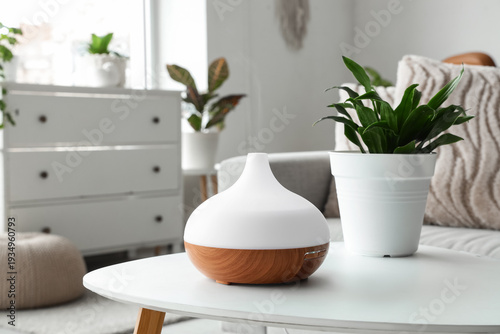 Air humidifier with green p...